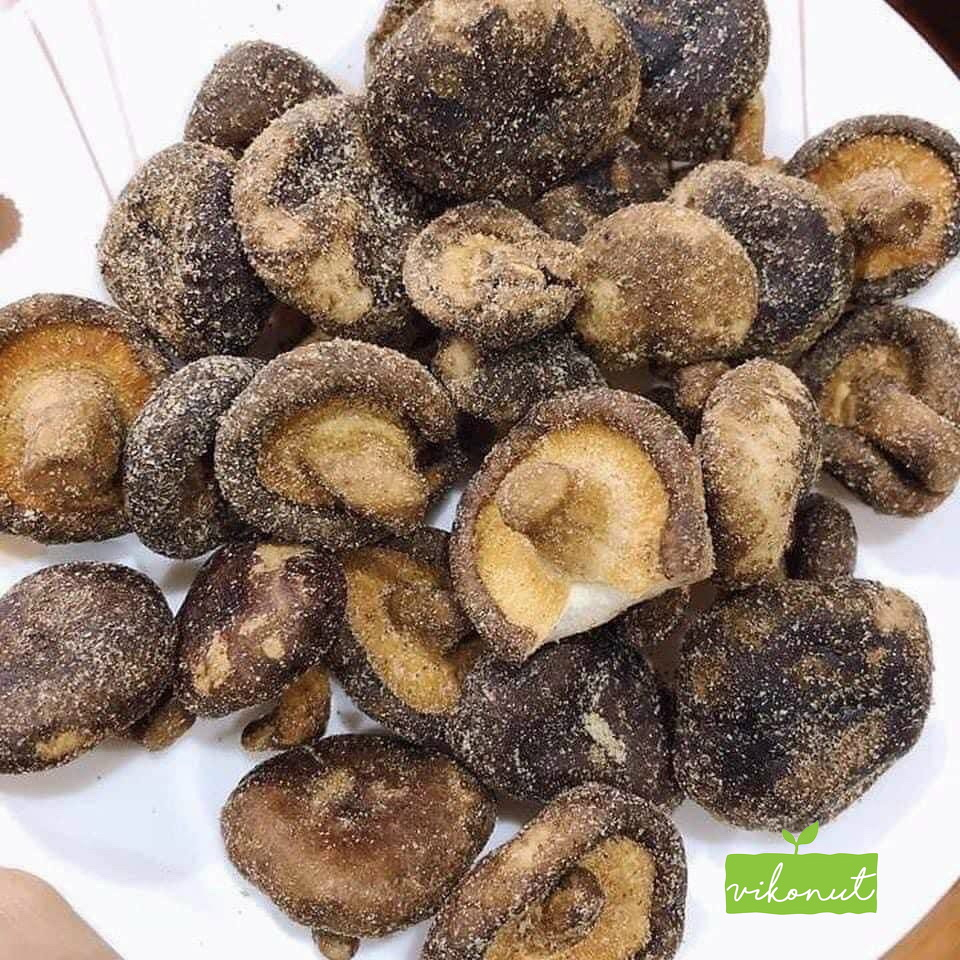 Nấm hương sấy giòn Úc Snack Nấm Úc sấy khô  SHITAKE MUSHROOM CRISPS DJ&A Australia