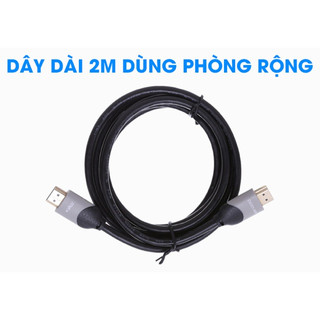 Cáp hdmi 2.0 tròn 2.0m evalu ds201-wb