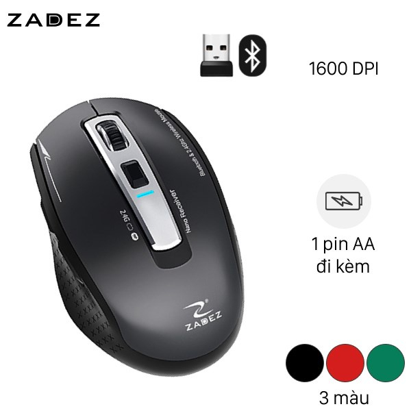 Chuột Bluetooth Zadez M350 ( Like New )
