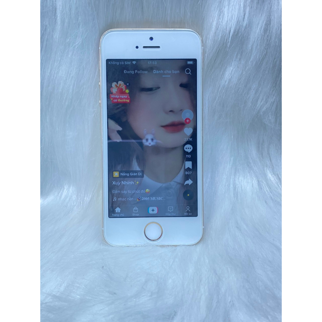 Điện thoại smart fone táo 5 tải sẳn ứng dụng- bảo hành 12 tháng