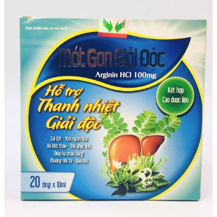 Giải độc mát gan Vshine (dạng ống)