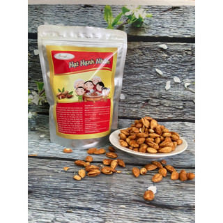 Hạnh nhân rang bơ vỏ mỏng - Nhập khẩu Mỹ - túi 500g