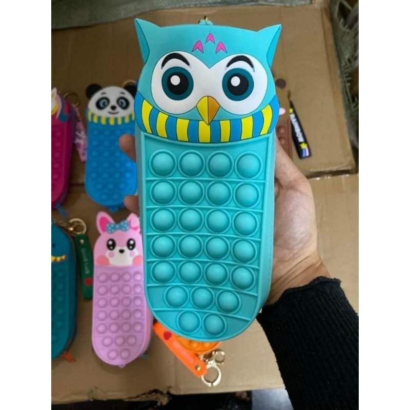 Hộp đựng bút Pop it nhiều màu