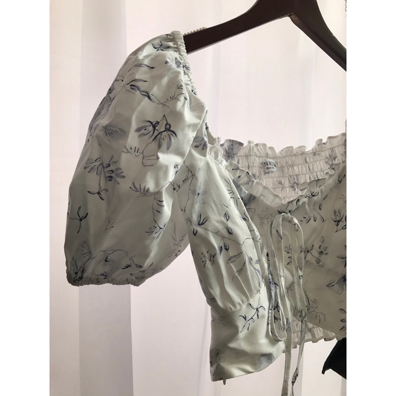 Áo croptop nữ hoa nhí siêu xinh Flora Top