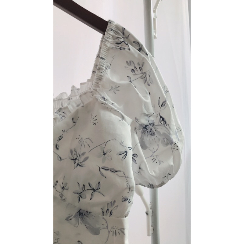 Áo croptop nữ hoa nhí siêu xinh Flora Top