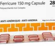 Viên uống Fe rricure iron complex sắt III hộp 28 viên nang cho người lớn và trẻ từ 6 tuổi th.iếu sắt t.hiếu máu