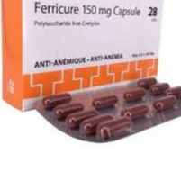 Viên uống Fe rricure iron complex sắt III hộp 28 viên nang cho người lớn và trẻ từ 6 tuổi th.iếu sắt t.hiếu máu