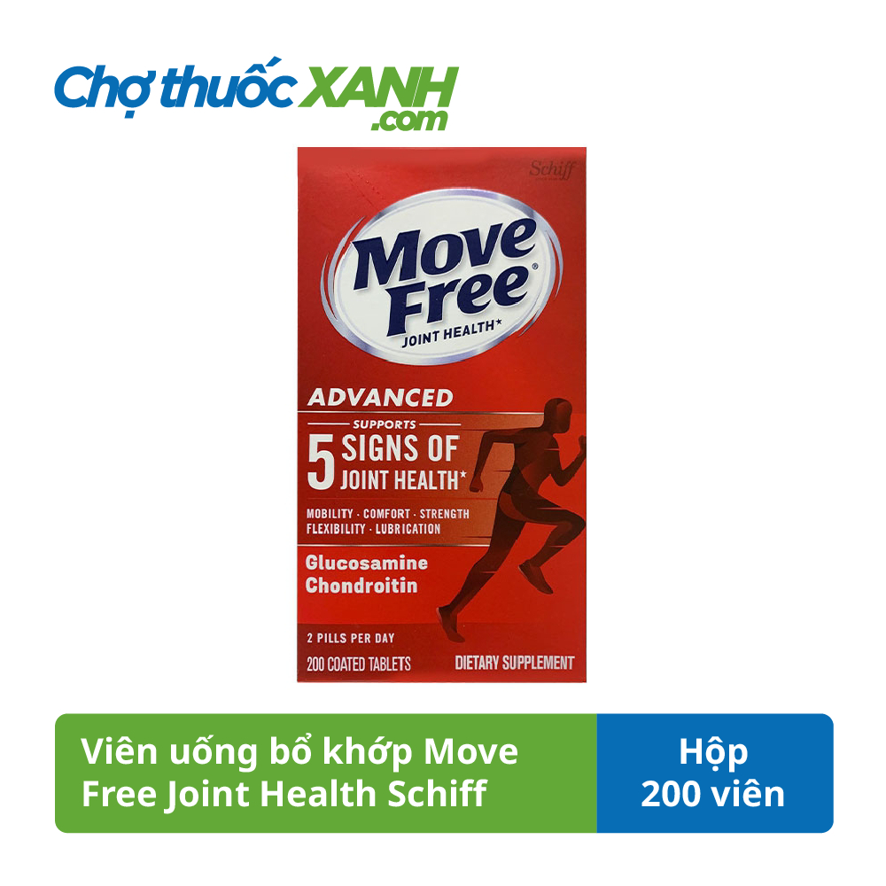 Move Free Joint Health Schiff 200 viên – Viên uống bổ khớp