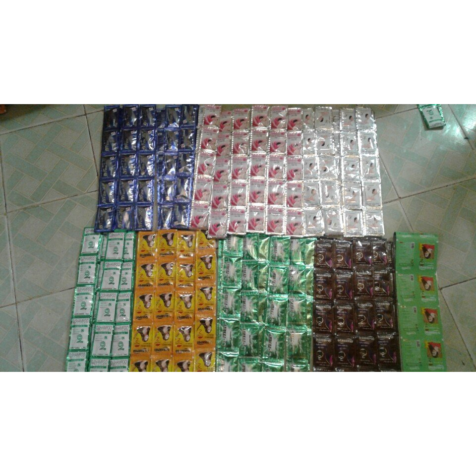 100 bịch Dầu Gội, Sữa Tắm Cho Khách Sạn, Nhà Nghỉ,Homestay