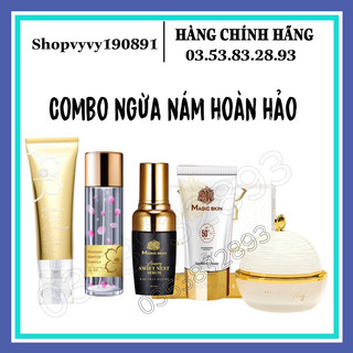 (CHÍNH HÃNG) Bộ mỹ phẩm Magic Skin NGỪA NÁM HOÀN HẢO chính hãng - Kem ngừa nám tàn nhang