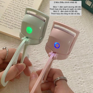 Kẹp mi nhiệt thông minh ,máy uốn mi bằng điện nhỏ gọn đa năng