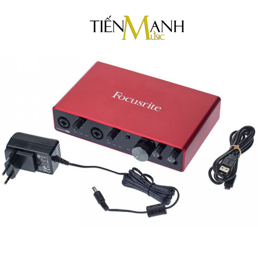 Focusrite Scarlett 8i6 Gen 3 Sound Card Âm Thanh - Focus USB Audio Interface SoundCard