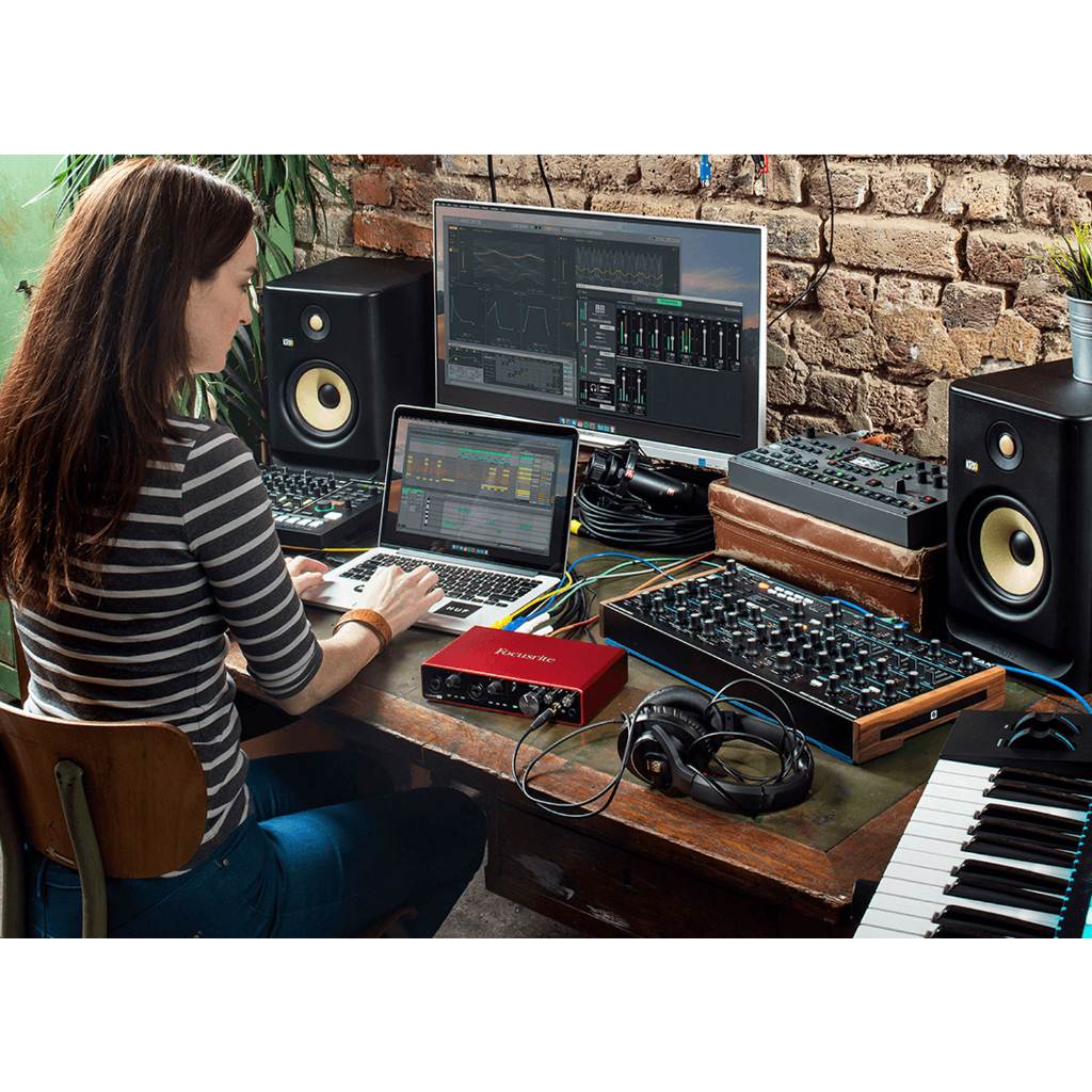 Focusrite Scarlett 8i6 Gen 3 Sound Card Âm Thanh - Focus USB Audio Interface SoundCard