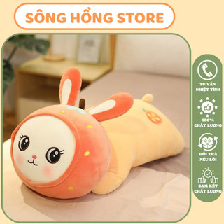 Gấu bông thỏ nằm dễ thương size 40cm