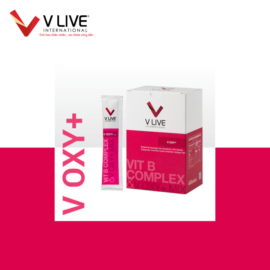 V-Oxy+  TĂNG KHẢ NĂNG HẤP THỤ OXY CHO TẾ BÀO