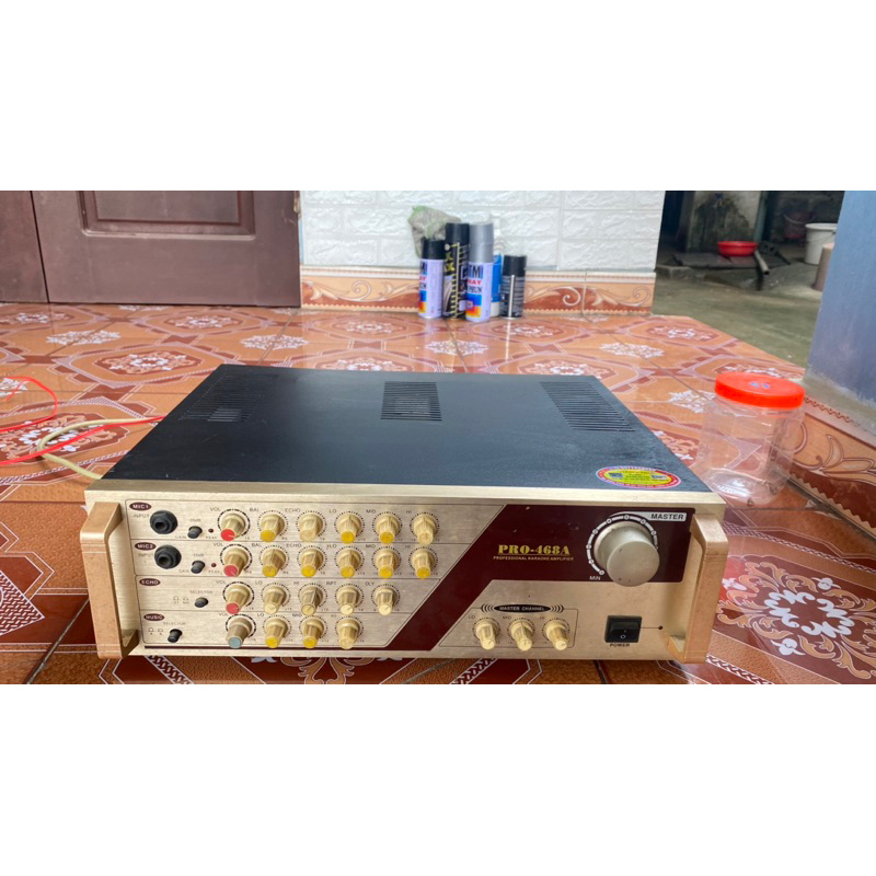 Amply California PRO 468A - 8 sò cs 500w oánh rất gấu giá rẻ