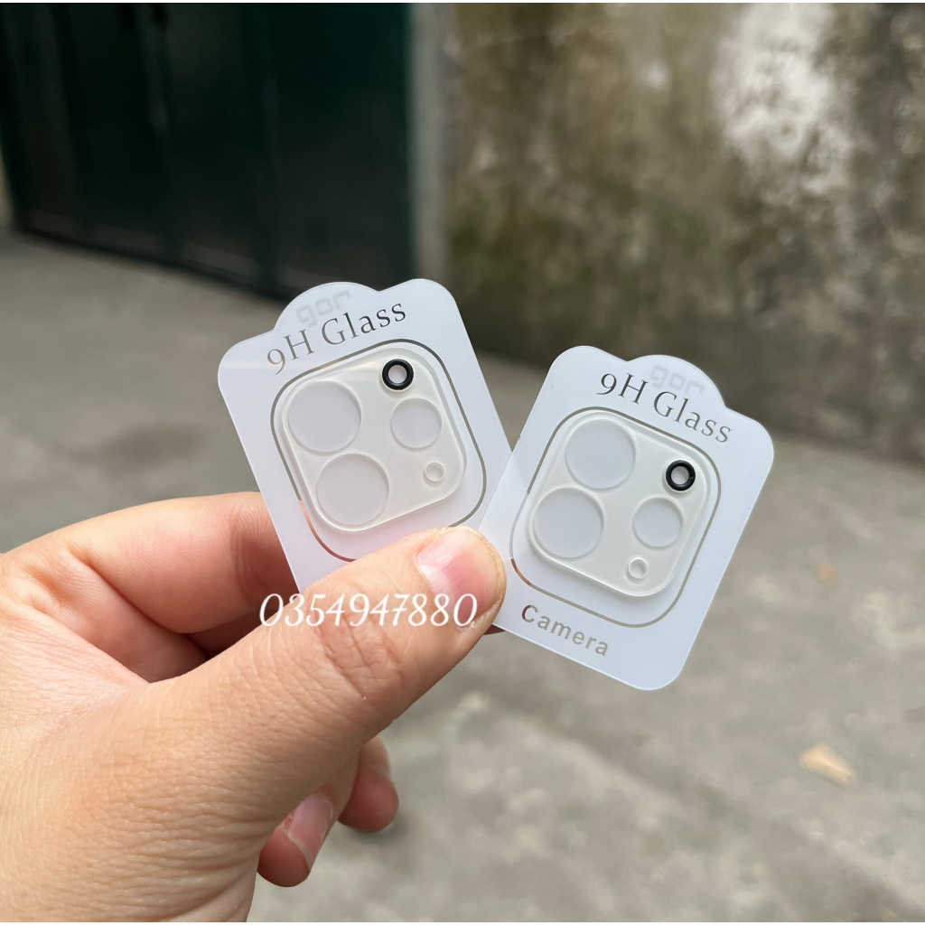 Bộ 2 Kính dán bảo vệ cụm Camera chính hãng Gor cho Ipad Pro 11, 2020,M1, 21, 12.9 2020 Trong suốt