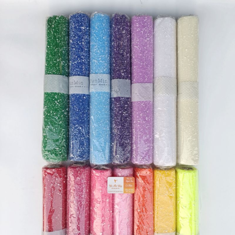 Lưới tuyết gói hoa, gói quà 1 cuộn 3.5 mét