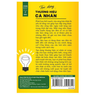 Sách - Tạo Dựng Thương Hiệu Cá Nhân