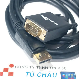 Cáp displayport ra vga dài 1.8m / dp to vga cable