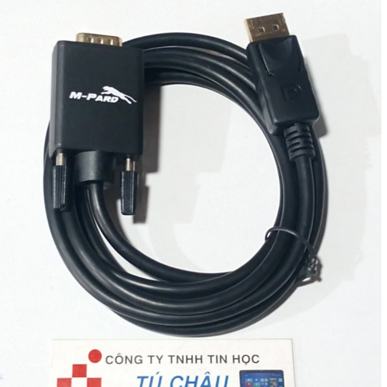 Cáp DisplayPort ra VGA: Cáp dài 1.8M