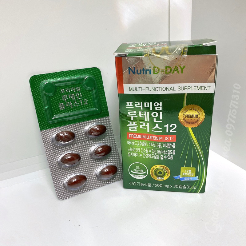 Viên Bổ mắt Nutri D-Day hộp 30v