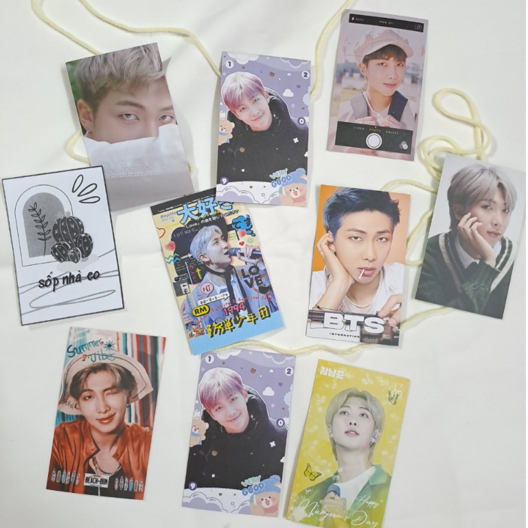CARD DES BTS 1 CÁI, CUP VÀ TICKET, BÙA TRÚNG CARD BIAS SIÊU XINH | CÁC THÀNH VIÊN BTS| MUA TRÊN 5C