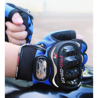 Găng Tay Pro-Biker Dành Cho Phượt Thủ (Hở Ngón)