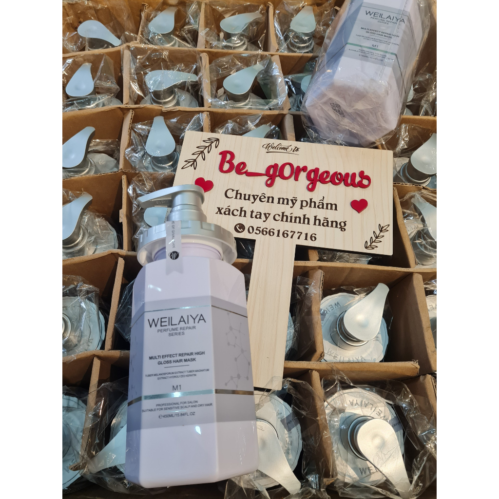 Dầu hấp tóc đa tầng, phục hồi hàn gắn liên kết tóc Weilaiya
