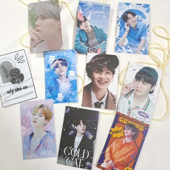 CARD DES BTS 1 CÁI, CUP VÀ TICKET, BÙA TRÚNG CARD BIAS SIÊU XINH | CÁC THÀNH VIÊN BTS| MUA TRÊN 5C