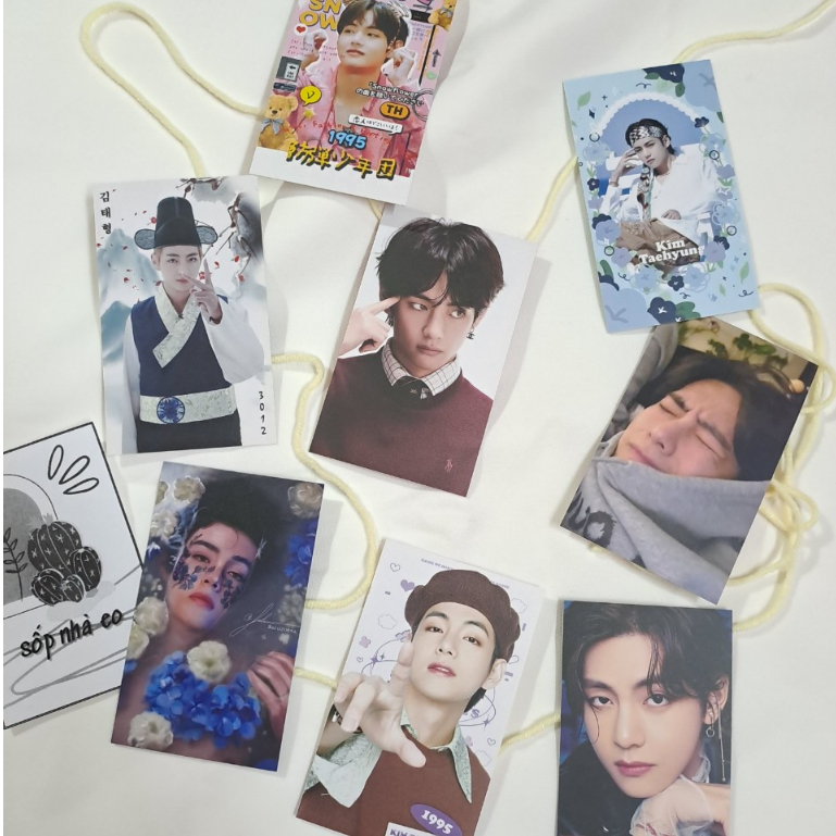CARD DES BTS 1 CÁI, CUP VÀ TICKET, BÙA TRÚNG CARD BIAS SIÊU XINH | CÁC THÀNH VIÊN BTS| MUA TRÊN 5C