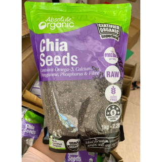Hạt Chia Hữu Cơ Absolute Organic 1Kg