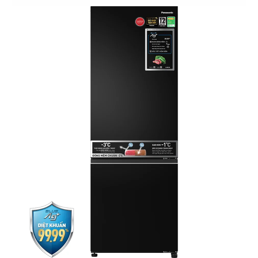 NR-BV361BPKV  --- MIỄN PHÍ CÔNG LẮP ĐẶT --- Tủ Lạnh Panasonic Inverter 325 Lít NR-BV361BPKV
