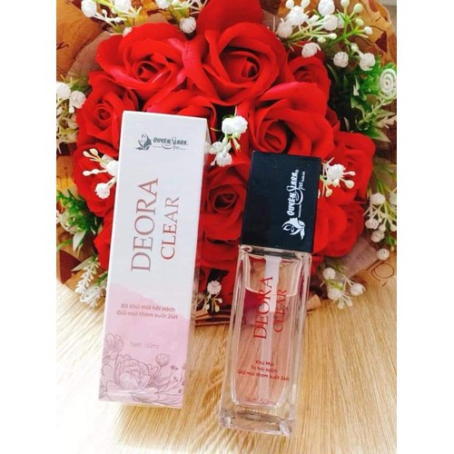 (Chính hãng) Xịt khử mùi hôi nách Deora clear Quyên lara 50ml