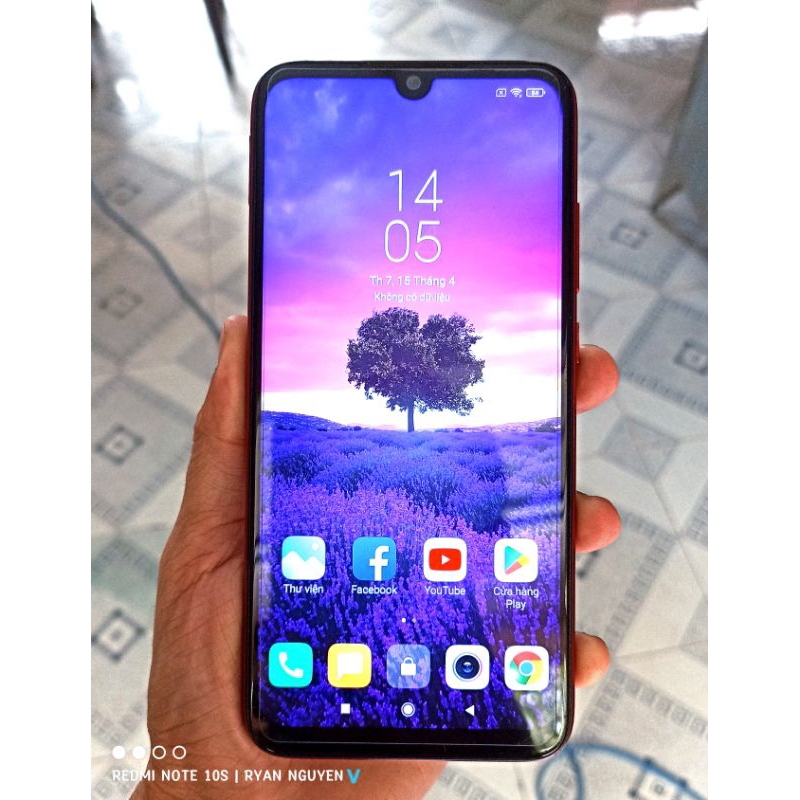 Điện thoại Xiaomi Redmi Note 7 bản 64GB camera 48MP, pin 4000mAh, màn 6,3 inch Full HD+, 2 sim 4G, vỏ nhôm kính