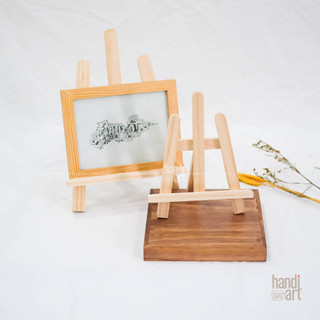 Giá gỗ 3 chân trang trí - Decor