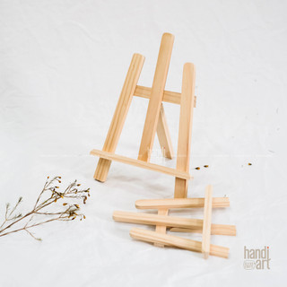Giá gỗ 3 chân trang trí - Decor