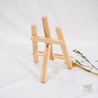Giá gỗ 3 chân trang trí - Decor