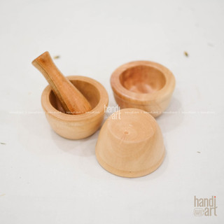 Bộ chày cối gỗ nhà bếp