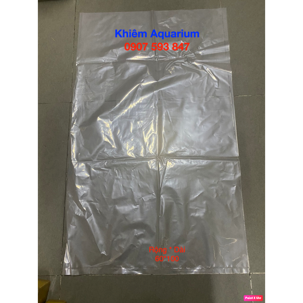 Bao đóng cá cảnh, guppy, cá vàng, Koi nhiều kích thước