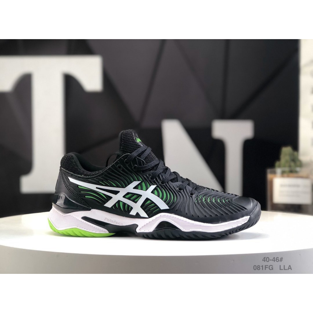 Giày Tennis Nam - A.s.i.c.$ tennis court FF2 novak - Size 40 40.5 41.5 42 42.5 43.5 44 45