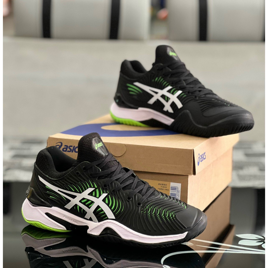 Giày Tennis Nam - A.s.i.c.$ tennis court FF2 novak - Size 40 40.5 41.5 42 42.5 43.5 44 45