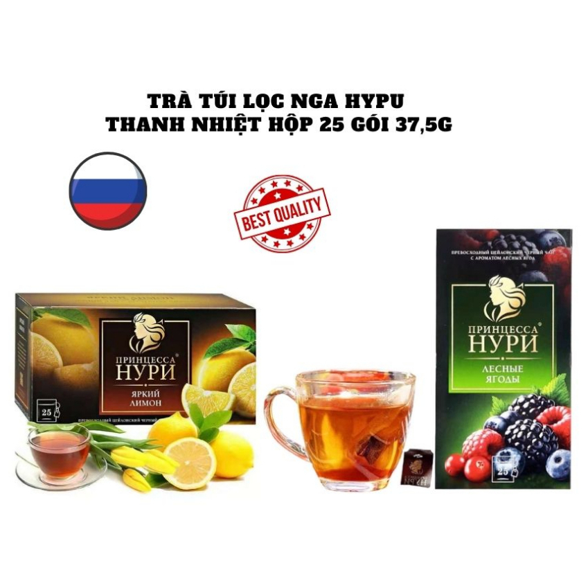 Trà Túi Lọc Thanh Nhiệt Vị Trái Cây Nga HYPN 37,5g