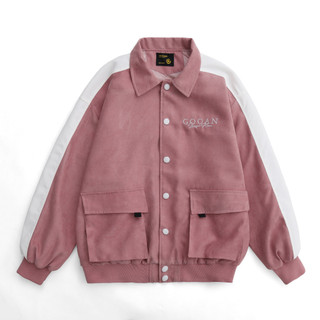 Áo Khoác Varsity Bomber Gooan Mirc Form Rộng