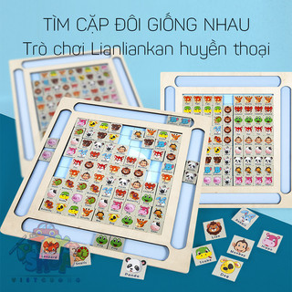 Trò Chơi Tìm Hình Giống Nhau Lianliankan Bằng Gỗ Học Tiếng Anh