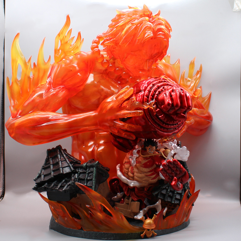 Mô hình luffy kết hợp ace siêu đẹp siêu nét