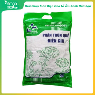 Phân Trùn Quế Nguyên Chất Điền Gia - Cung Cấp Dinh Dưỡng, Cải Tạo Đất, Giúp Trồng Rau Màu Và Hoa Năng Suất Cao