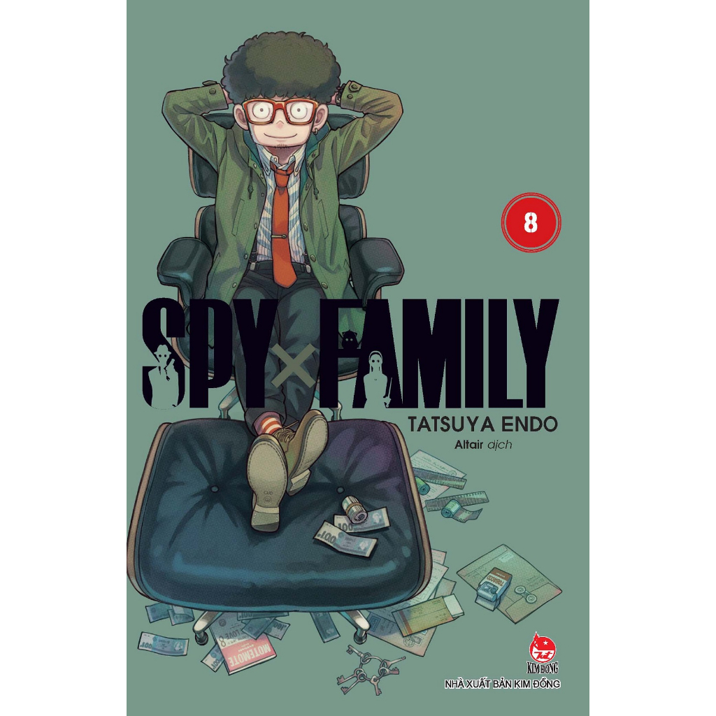 Truyện Tranh NXB Kim Đồng - Spy X Family - Tập 8 - Tặng Kèm Standee PVC