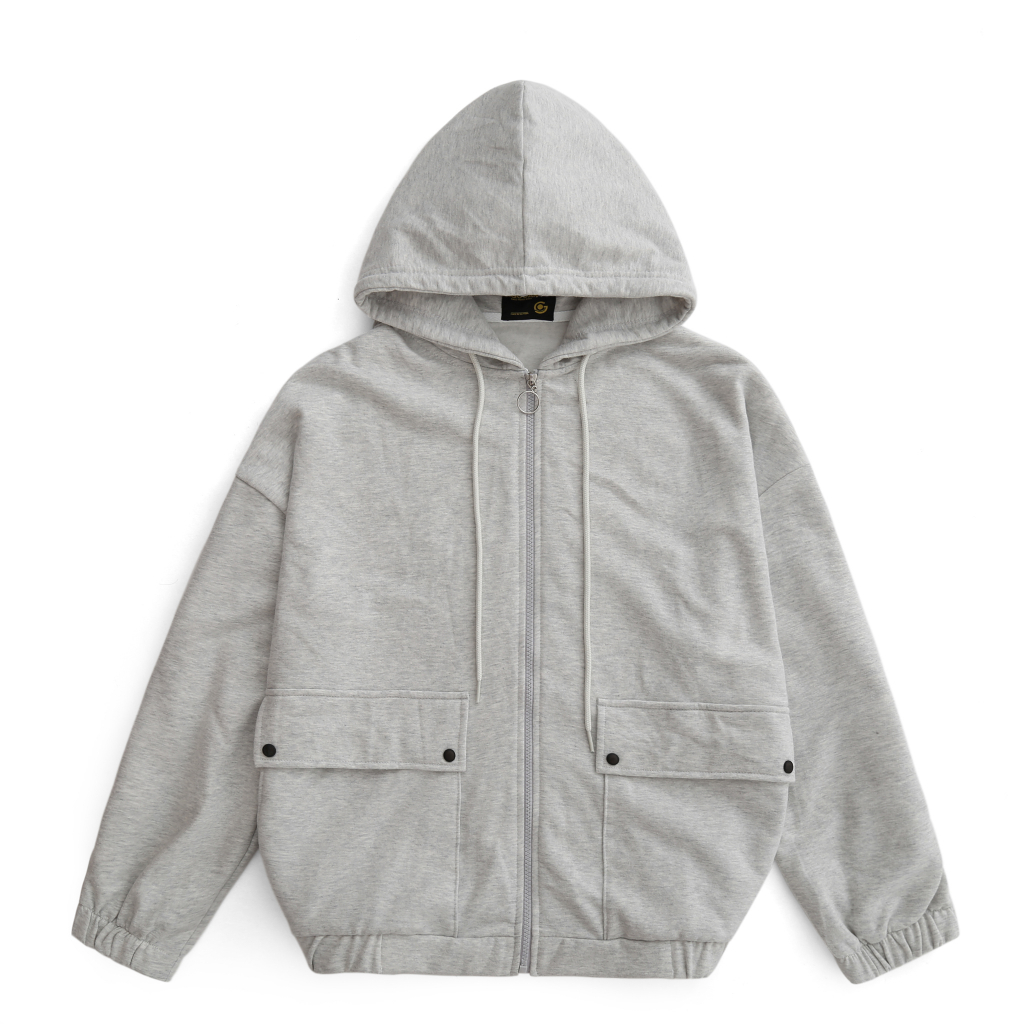 Áo Khoác Nỉ Gooan Hoodie Túi Vuông