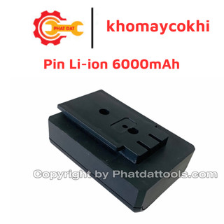 Pin cho máy bắn cos laser 12 tia xanh - Pin Li - ion 6000mAh - Pin máy bắn cốt, máy cân mực laser